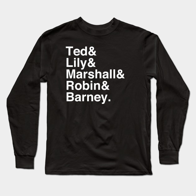 HIMYM Jetset Long Sleeve T-Shirt by huckblade